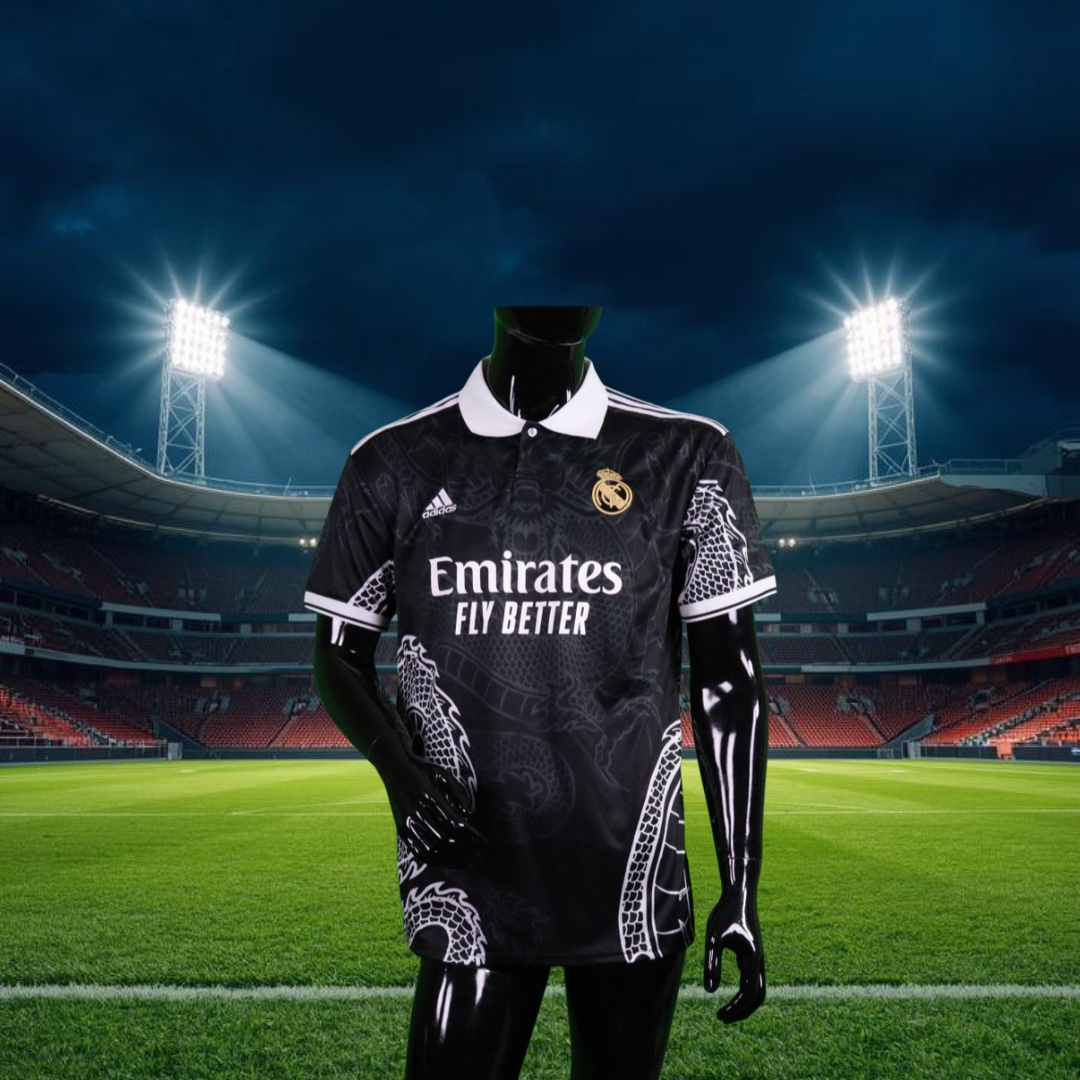 Real madrid dragon black